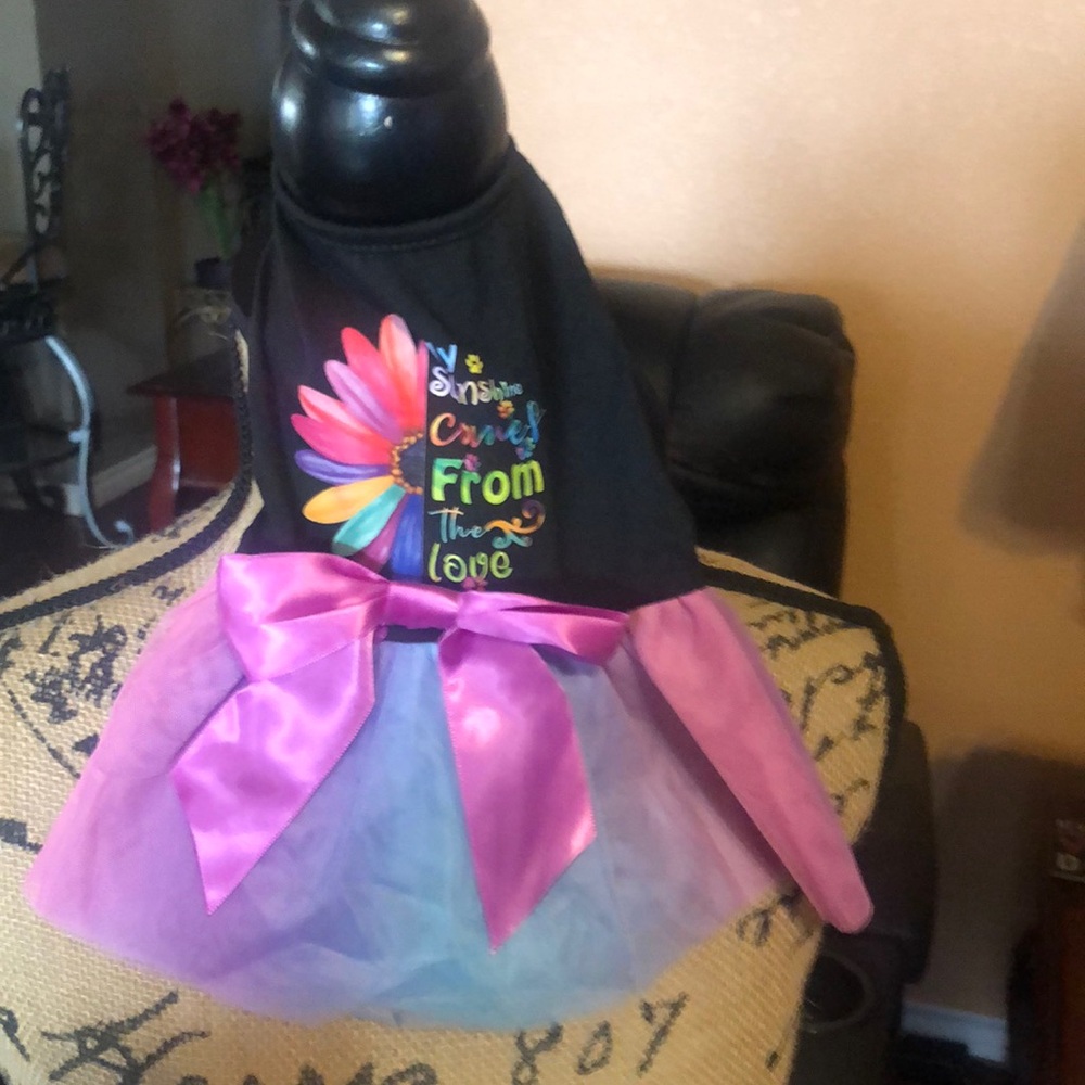 Dog Dress Brand new , never worn.